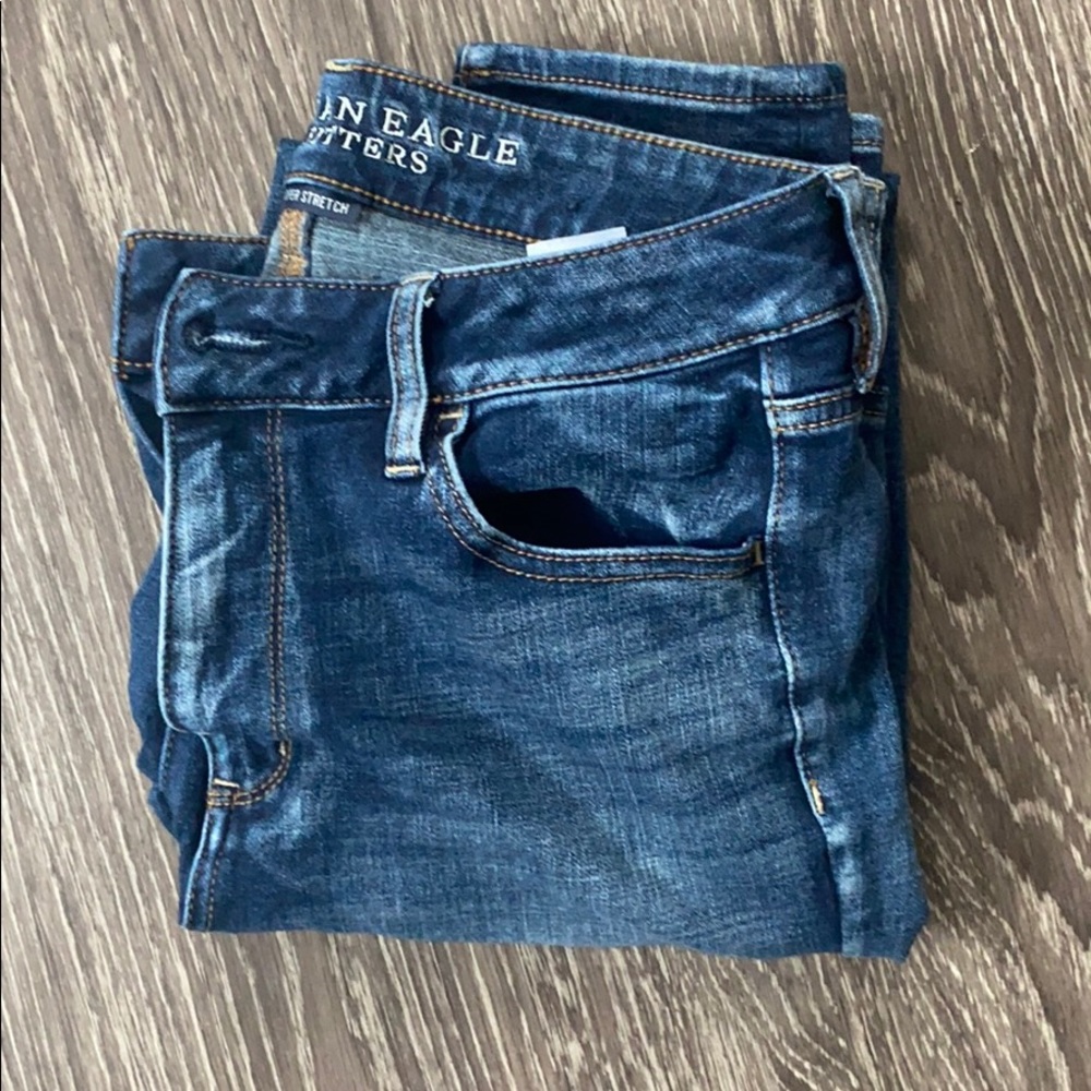 AE 360 super stretch high rise jegging